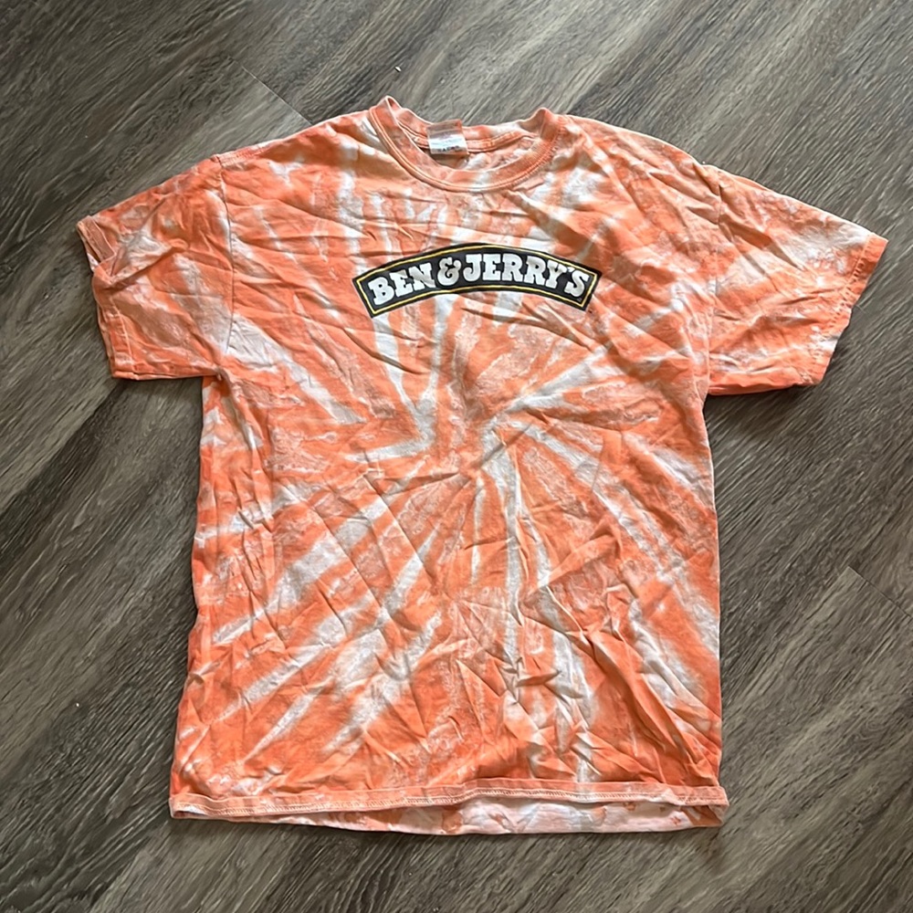 Ben & Jerry’s tie dyed t-shirt